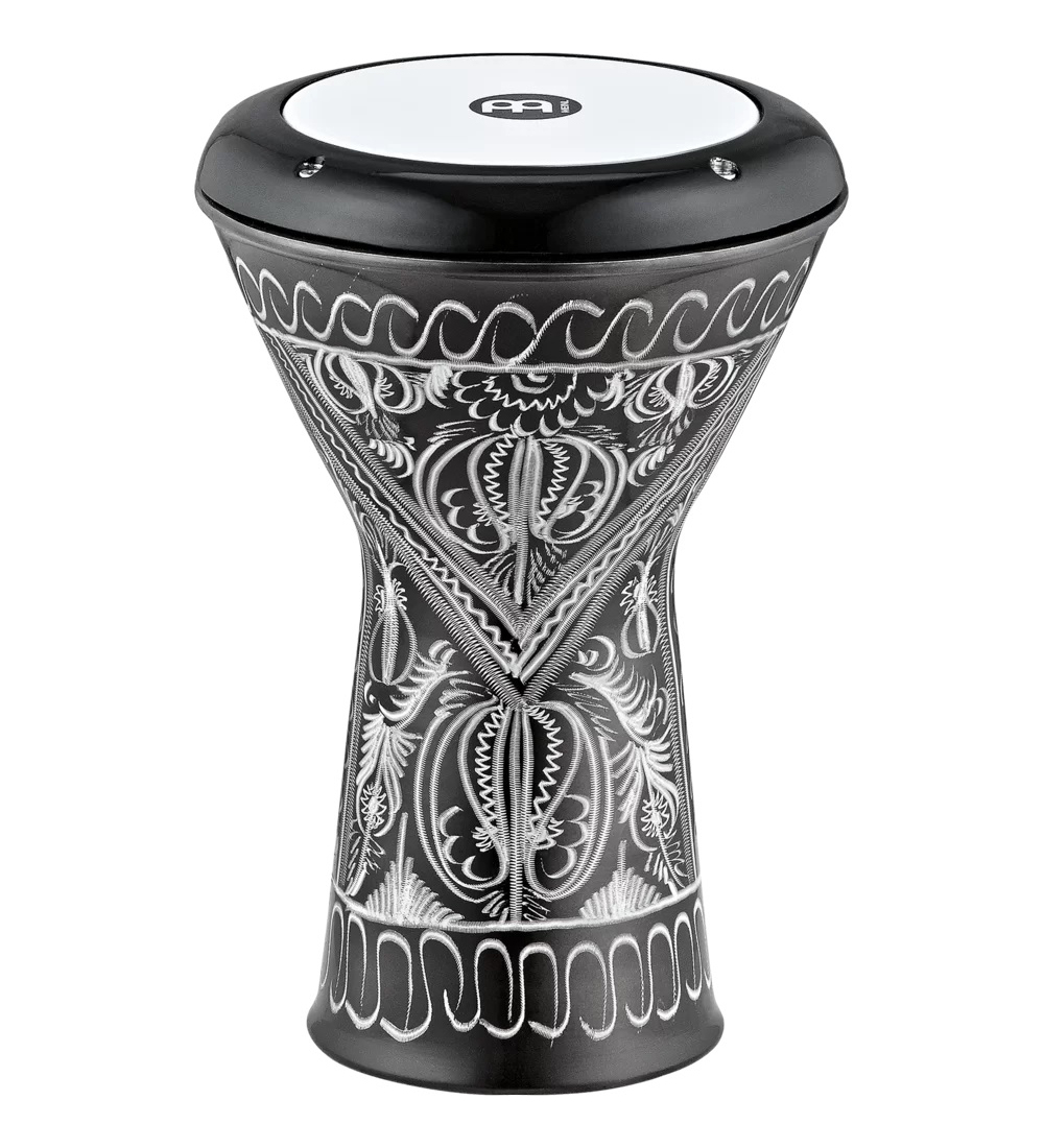 Hand Engraved Doumbek with Synthetic Head - 6\'\'