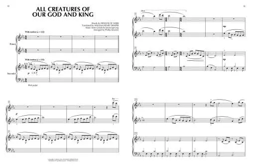 Hymn Duets - Keveren - Piano Duet (1 Piano, 4 hands) - Book