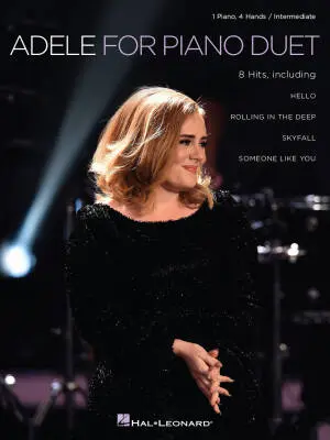 Hal Leonard - Adele for Piano Duet - Baumgartner - Piano Duet (1 Piano, 4 Hands) - Book