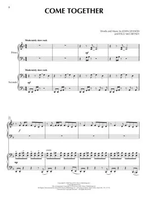 The Beatles for Piano Duet - Baumgartner - Piano Duet (1 Piano, 4 Hands) - Book