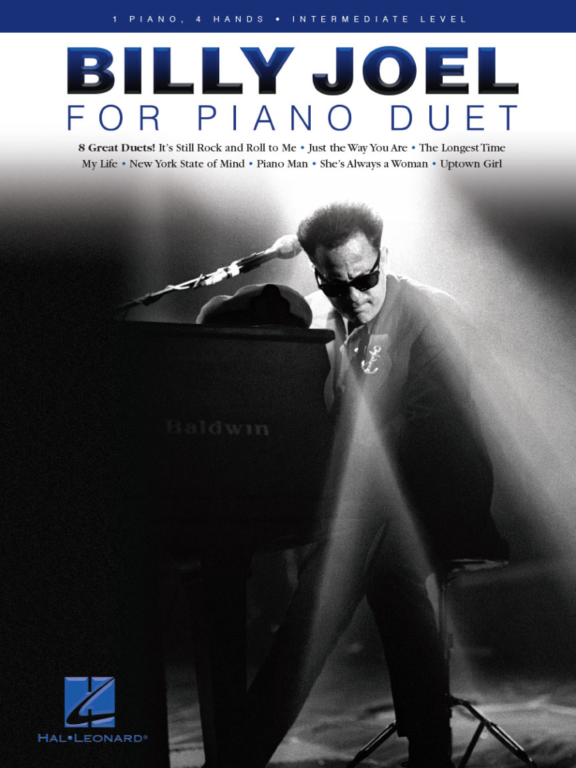 Billy Joel for Piano Duet - Piano Duet (1 Piano, 4 Hands) - Book