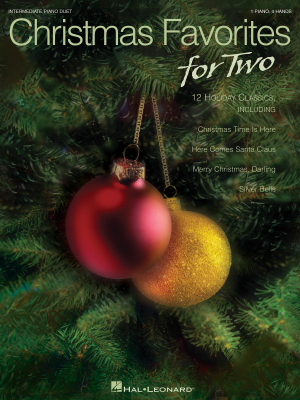 Christmas Favorites for Two - Piano Duet (1 Piano, 4 Hands) - Book