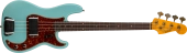 Fender Custom Shop - 63 Precision Bass Journeyman Relic, Rosewood Fingerboard - Aged Daphne Blue