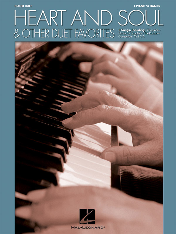 Heart and Soul & Other Duet Favorites - Piano Duet (1 Piano, 4 Hands) - Book