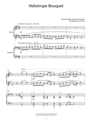 Joplin Ragtime Duets - Kern - Piano Duet (1 Piano, 4 Hands) - Book