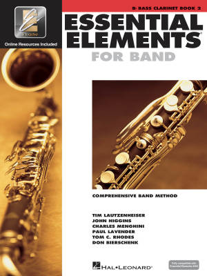 Hal Leonard - Essential Elements for Band Book 2 - Bass Clarinet - Book/Media Online (EEi)