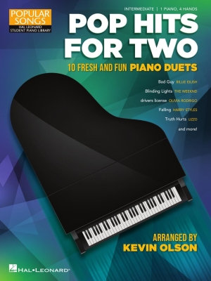 Pop Hits for Two: 10 Fresh and Fun Piano Duets - Olson - Piano Duet (1 Piano, 4 Hands) - Book