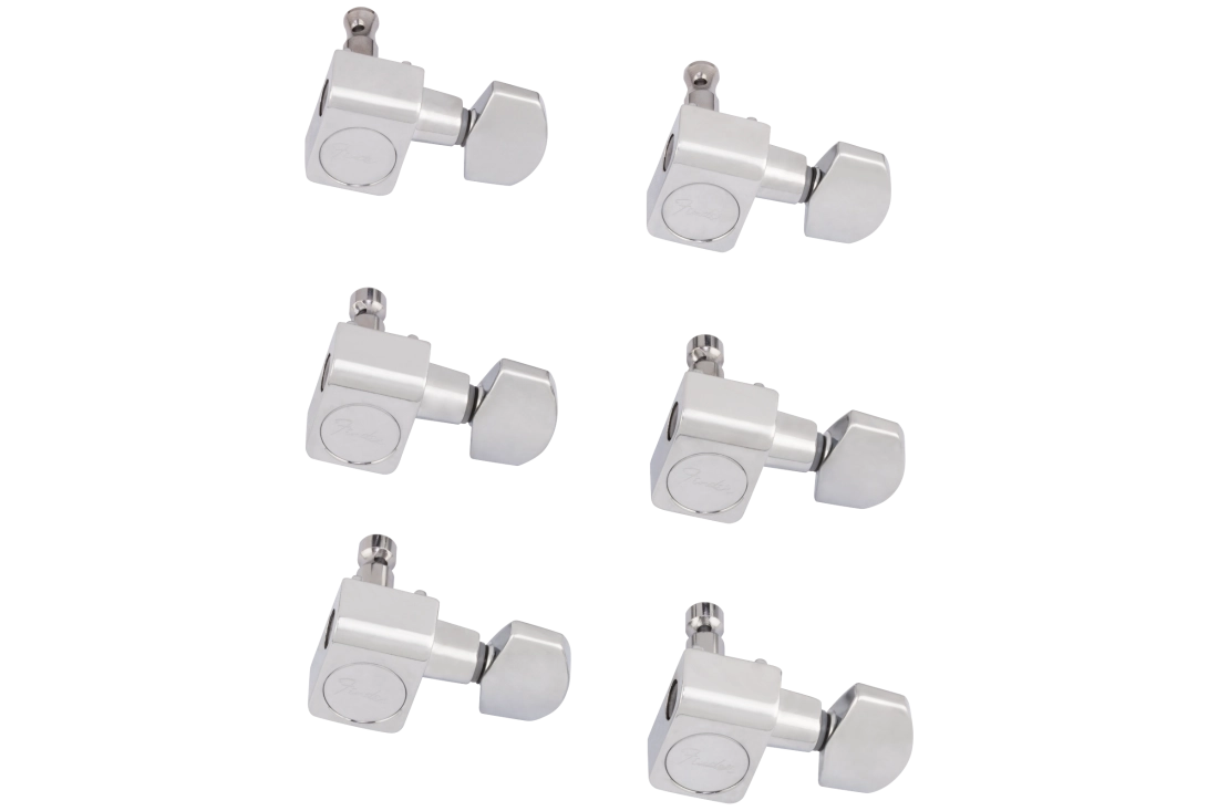 American Standard Series Stratocaster/Telecaster Tuning Machines (Set of 6) - Chrome