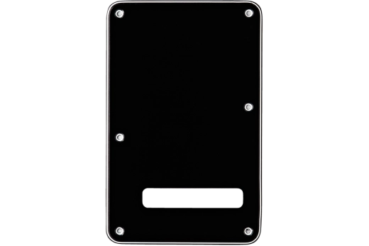 Fender - Stratocaster Modern-Style Tremolo Backplate, 3-Ply - Black/White/Black