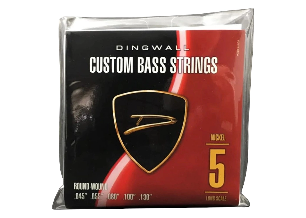 Long Scale 5-String Bass Set -  Nickel Plated Steel