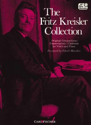 Carl Fischer - The Fritz Kreisler Collection Vol. 1 - Violin/Piano - Book