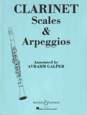 Boosey & Hawkes - Clarinet Scales & Arpeggios - Galper - Book