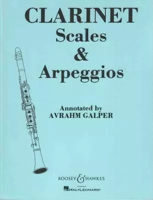 Clarinet Scales & Arpeggios - Galper - Book