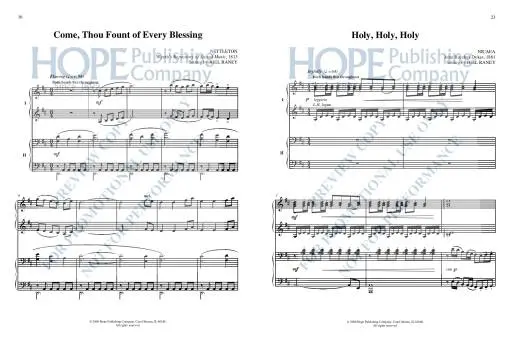 Classic Hymns for 4-Hand Piano Vol. 1 - Raney - Piano Duet (1 Piano, 4 Hands) - Book
