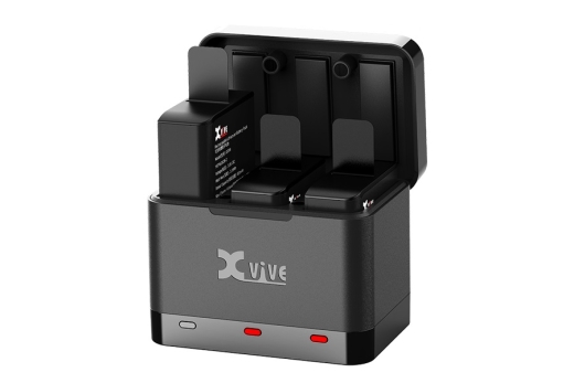 Xvive Audio - U5C Battery Charger with 3 Batteries for U5 Wireless Systems