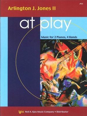At Play - Jones - Piano Duet (1 Piano, 4 Hands) - Book