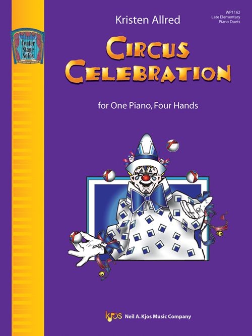 Circus Celebration - Allred - Piano Duet (1 Piano, 4 Hands) - Book