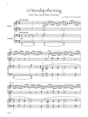 Two-by-Two: Sacred Duets - Weekley/Arganbright - Piano Duet (1 Piano, 4 Hands) - Book