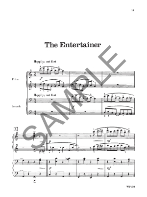 Five Joplin Rags - Weekley/Arganbright - Piano Duet (1 Piano, 4 Hands) - Book