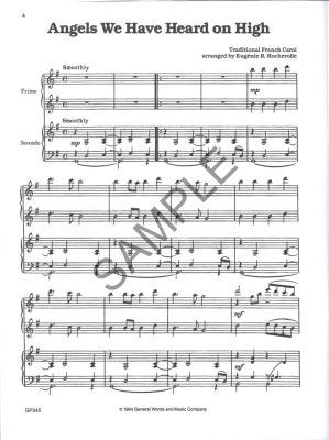 Christmas Side By Side - Rocherolle - Piano Duet (1 Piano, 4 Hands) - Book