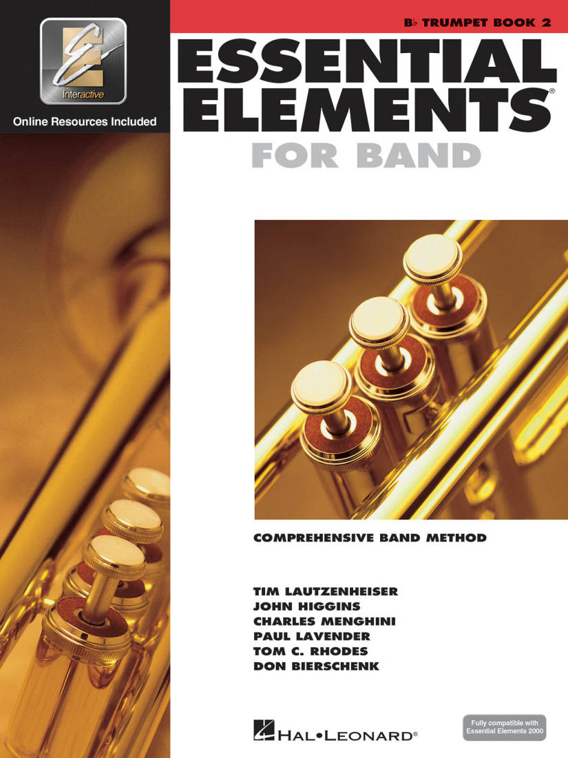 Essential Elements for Band Book 2 - Trumpet - Book/Media Online (EEi)