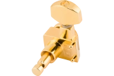 Locking Stratocaster/Telecaster Staggered Tuning Machines (Set of 6) - Gold