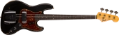 Fender Custom Shop - 62 Jazz Bass Relic, Rosewood Fingerboard - Aged Black