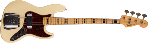Fender Custom Shop - 68 Jazz Bass Journeyman Relic, Maple Fingerboard - Vintage White