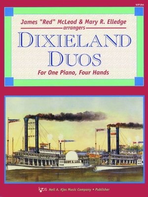 Kjos Music - Dixieland Duos - McLeod/Elledge - Piano Duet (1 Piano, 4 Hands) - Book