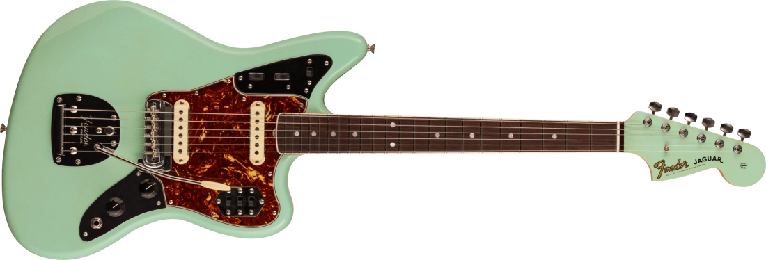 \'66 Jaguar Deluxe Closet Classic, Rosewood Fingerboard - Aged Surf Green