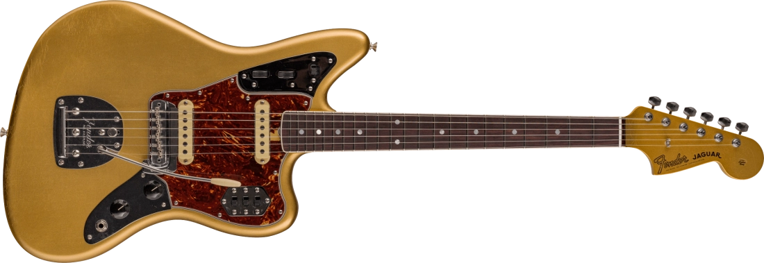 \'66 Jaguar Deluxe Closet Classic, Rosewood Fingerboard - Aztec Gold