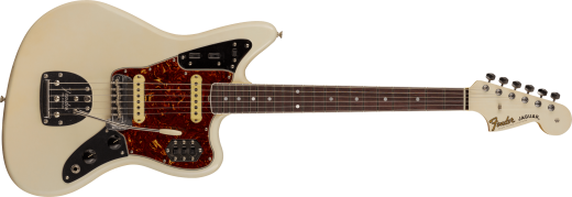 \'66 Jaguar Deluxe Closet Classic, Rosewood Fingerboard - Aged Olympic White