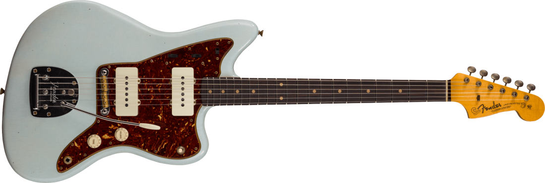 \'62 Jazzmaster Journeyman Relic, Rosewood Fingerboard - Super Faded Aged Sonic Blue