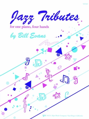 Jazz Tributes - Evans - Piano Duet (1 Piano, 4 Hands) - Book