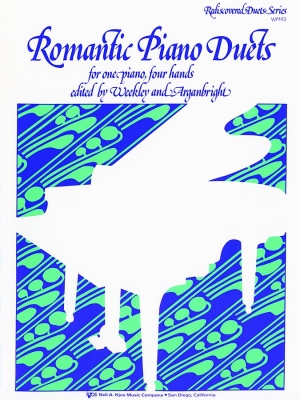 Romantic Piano Duets - Weekley/Arganbright - Piano Duet (1 Piano, 4 Hands) - Book