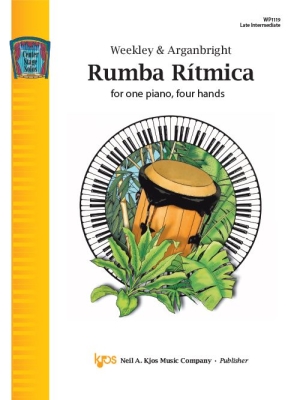 Kjos Music - Rumba Ritmica - Weekley & Arganbright - Piano Duet (1 Piano, 4 Hands) - Sheet Music