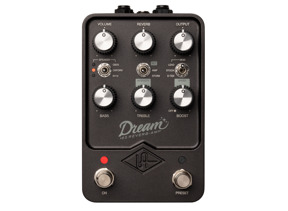 Universal Audio UAFX Dream '65 Reverb Amplifier Pedal Long & McQuade