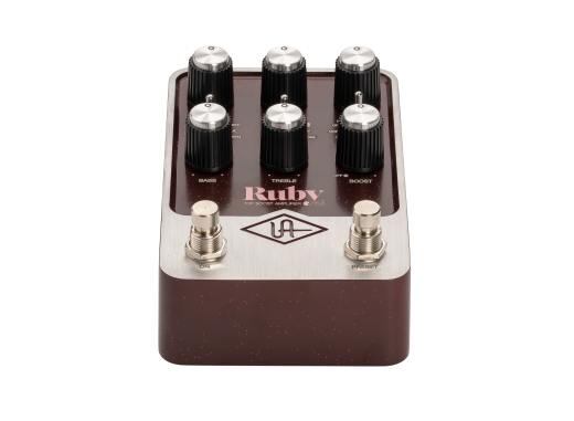 Universal Audio UAFX Ruby '63 Top Boost Amplifier Pedal | Long 