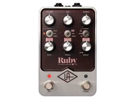 Universal Audio - UAFX Ruby 63 Top Boost Amplifier Pedal