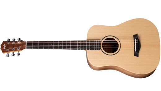 Taylor Guitars - BT1 Baby Taylor Sitka Spruce/Layered Walnut Acoustic Guitar with Gigbag - Left Handed