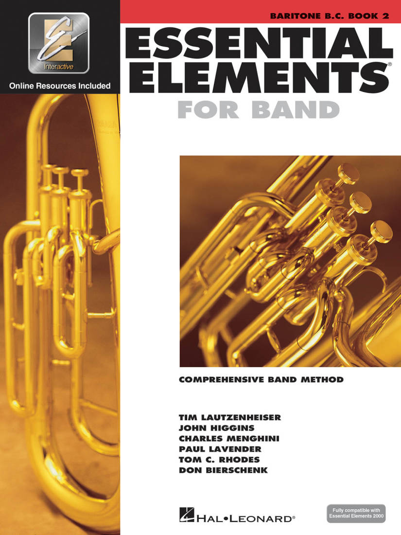 Essential Elements for Band Book 2 - Baritone B.C - Book/Media Online (EEi)