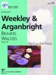 Kjos Music - Brahms Waltzes, Opus 39 - Brahms /Weekley /Arganbright - Piano Duet (1 Piano, 4 Hands) - Book