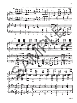 William Tell Overture - Rossini/Gottschalk - Piano Duet (1 Piano, 4 Hands) - Sheet Music