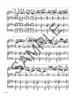 William Tell Overture - Rossini/Gottschalk - Piano Duet (1 Piano, 4 Hands) - Sheet Music
