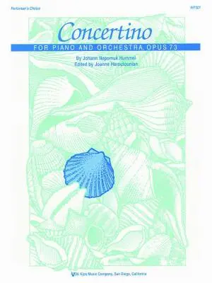 Concertino For Piano And Orchestra, Op. 73 - Hummel/Haroutounian - Piano Duet (2 Pianos, 4 Hands) - Book