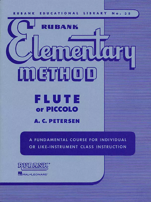 Rubank Elementary Method - Peterson - Flute/Piccolo - Book