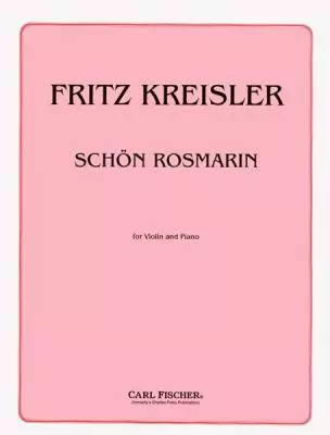 Carl Fischer - Schon Rosmarin