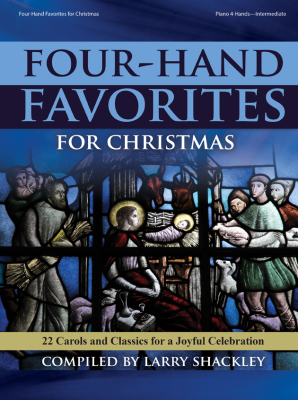 The Lorenz Corporation - Four-Hand Favorites for Christmas - Shackley - Piano Duet (1 Piano, 4 Hands) - Book