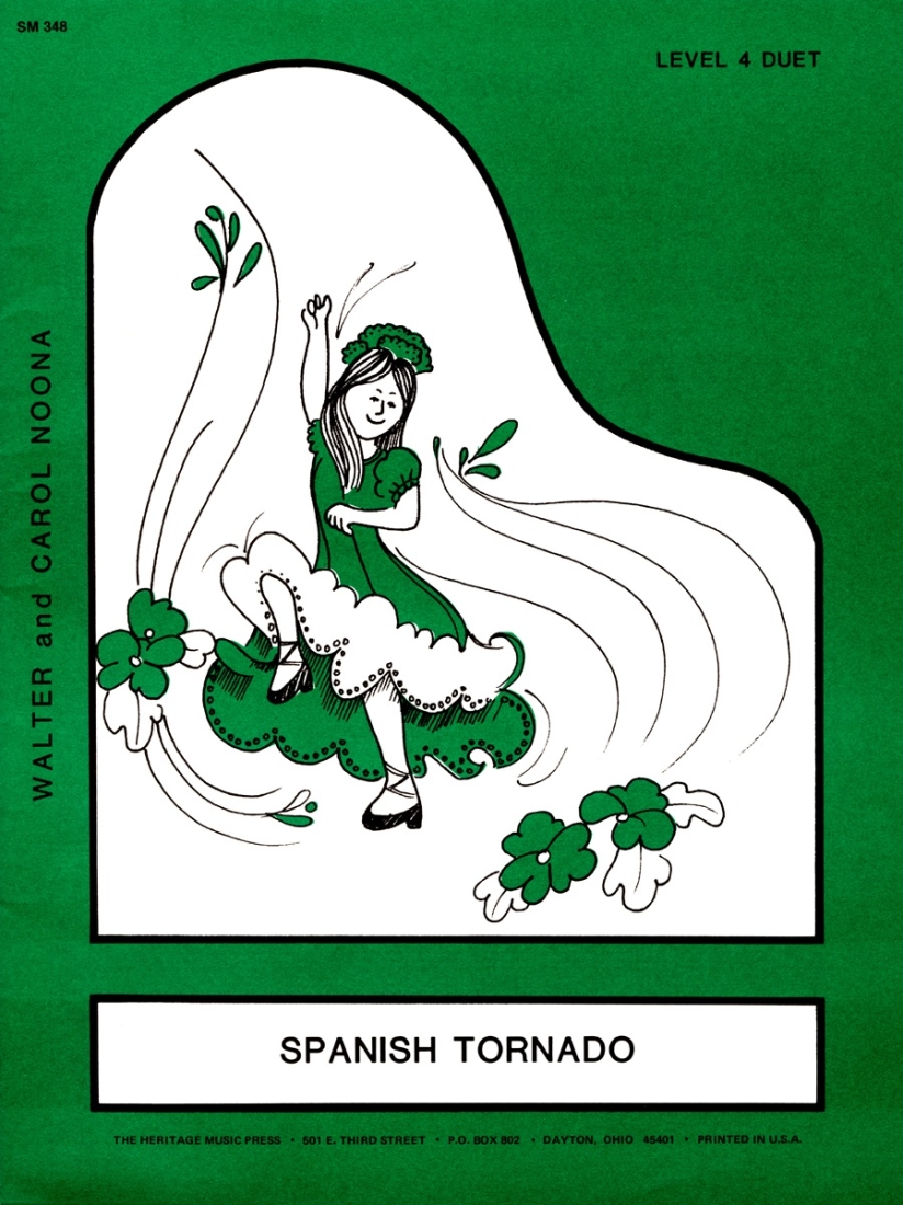 Spanish Tornado - Noona - Piano Duet (1 Piano, 4 Hands) - Sheet Music