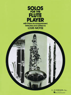 Solos for the Flute Player - Moyse - Flute/Piano - Book